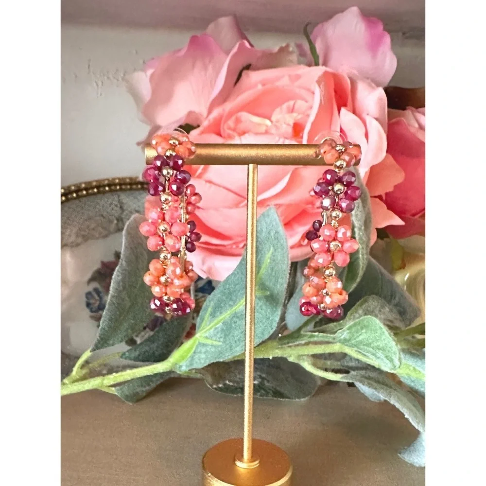Boutique crystal flower
